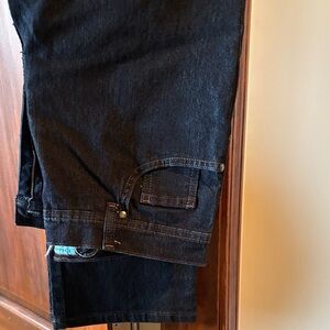 Charter Club Women's Dark Blue Straight-Leg Jeans